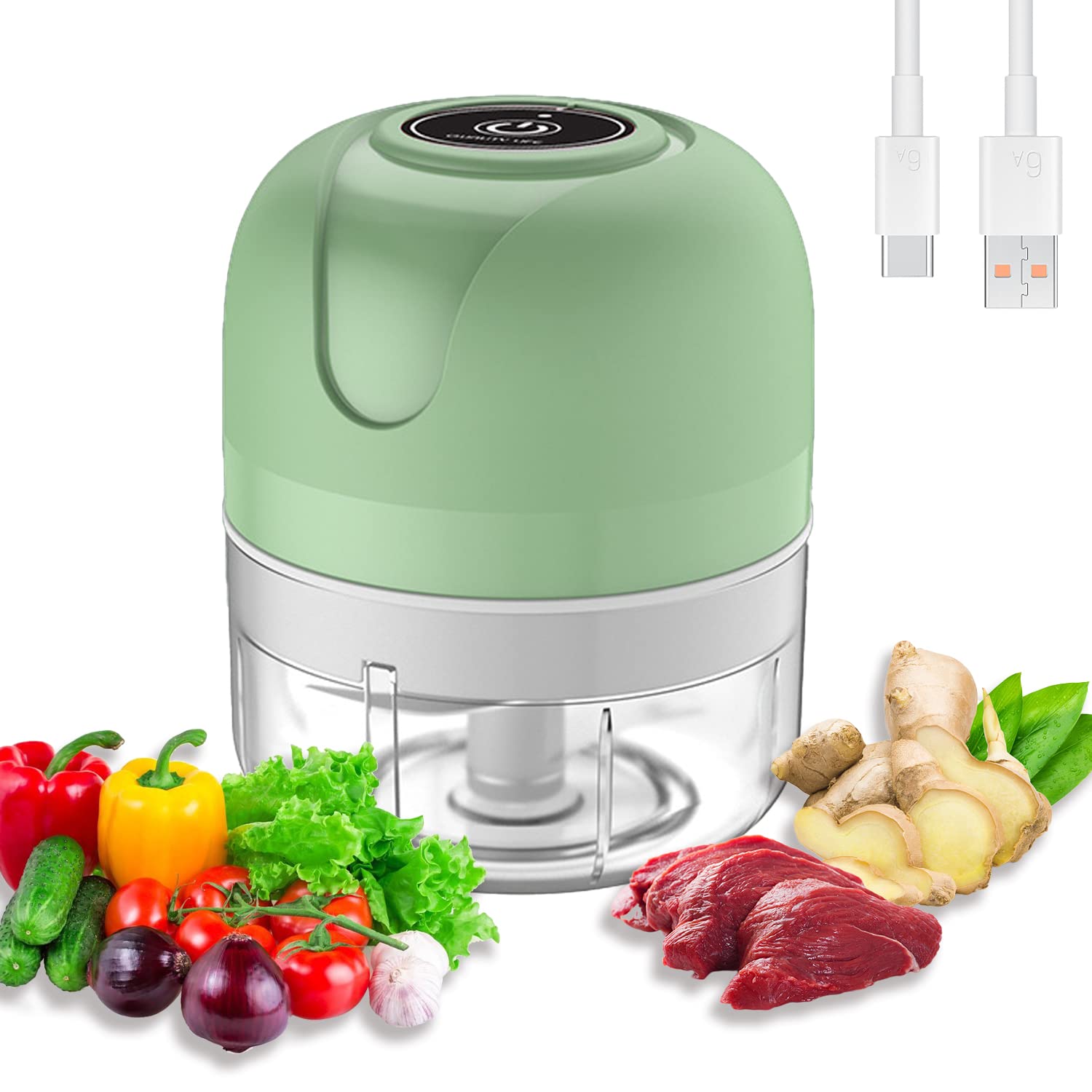 Picador Electrico De Ajo Y Cebolla